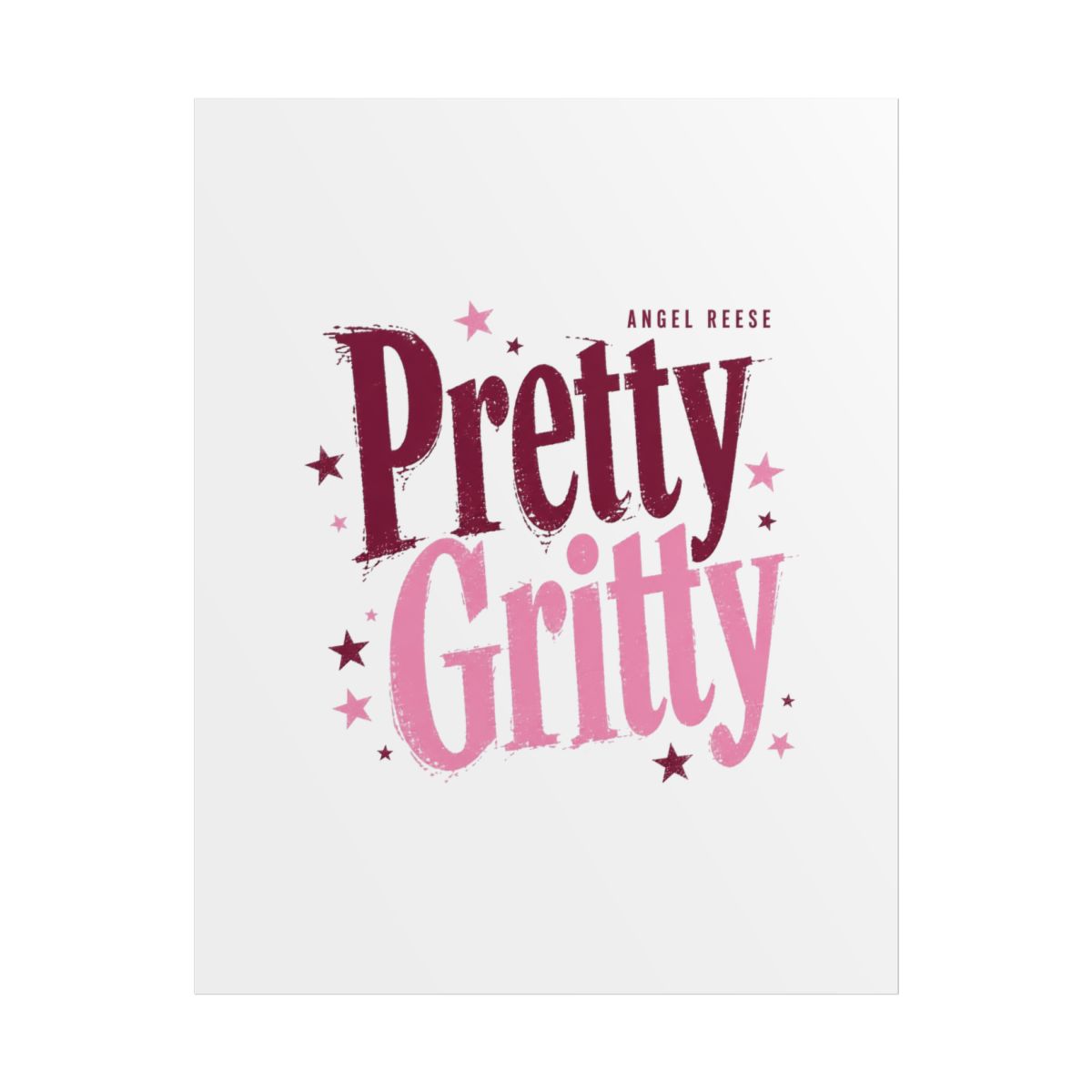 Angel Reese "Pretty Gritty" Poster - alternate angle 1, merchandise