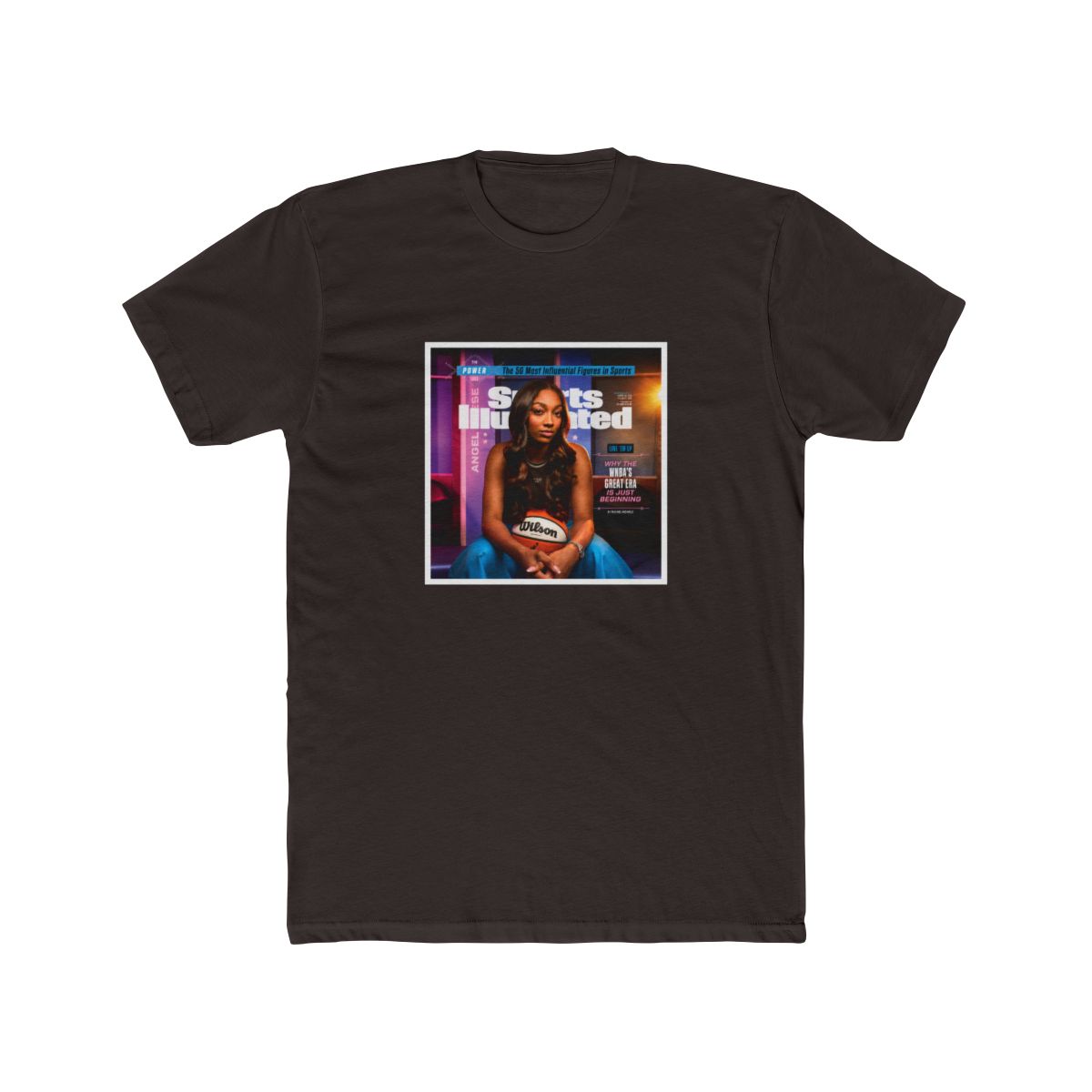 Angel Reese 2024 SI Power List T Shirt - alternate angle 4, merchandise
