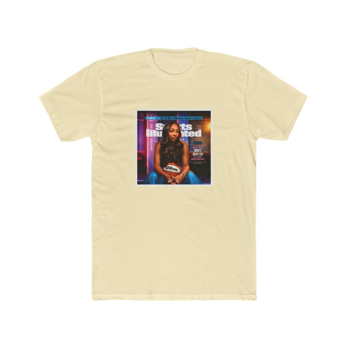 Angel Reese 2024 SI Power List T Shirt - alternate angle 5, merchandise