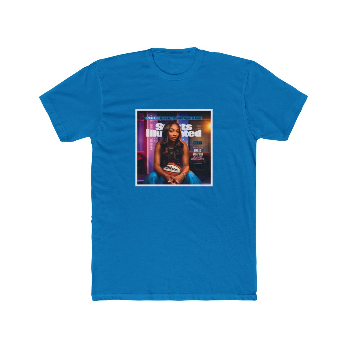 Angel Reese 2024 SI Power List T Shirt - alternate angle 2, merchandise
