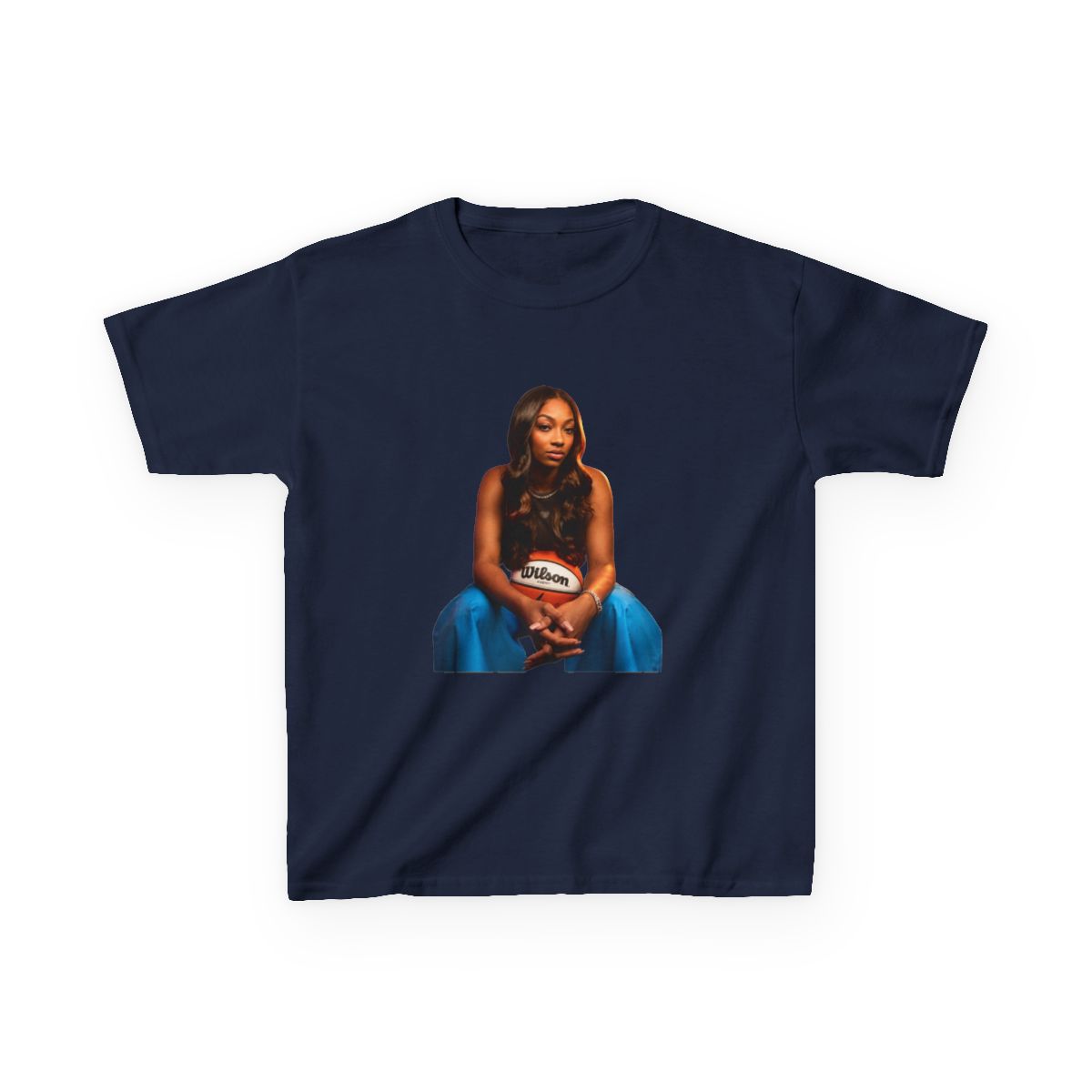 Angel Reese 2024 SI Power List Kids T-Shirt - alternate angle 2, merchandise