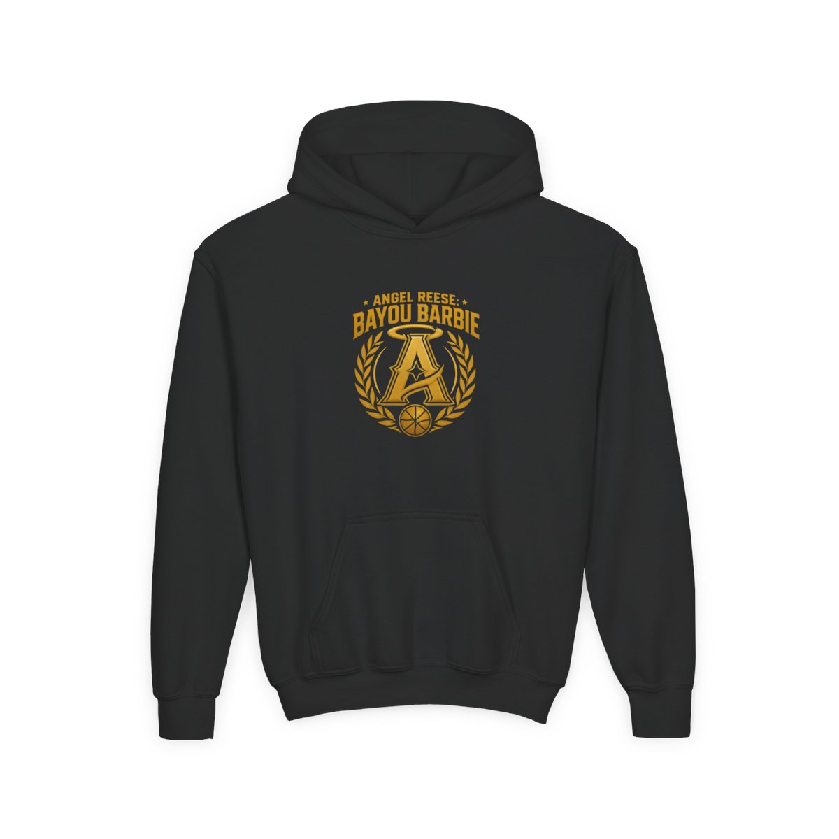 Angel Reese "Angel Reese: Bayou Barbie" Kids Hoodie