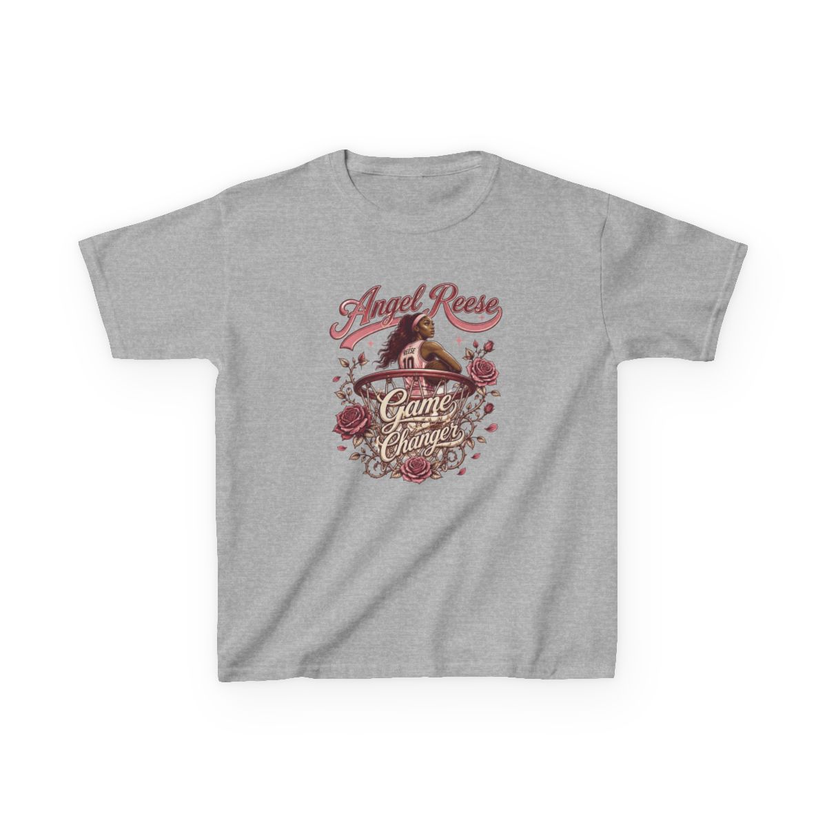 Angel Reese "Game Changer" Unisex Kids Tee - alternate angle 2, merchandise