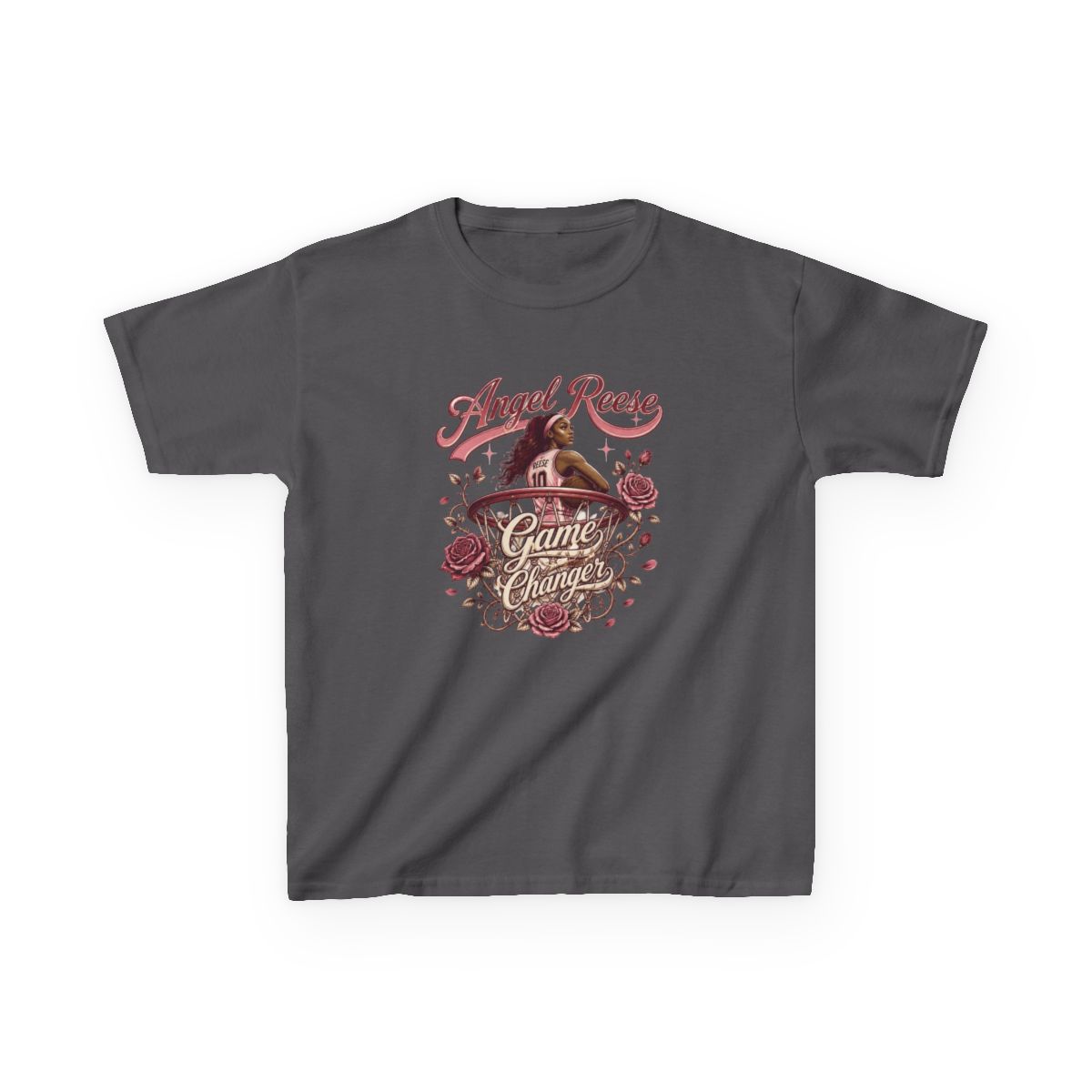 Angel Reese "Game Changer" Unisex Kids Tee - alternate angle 3, merchandise