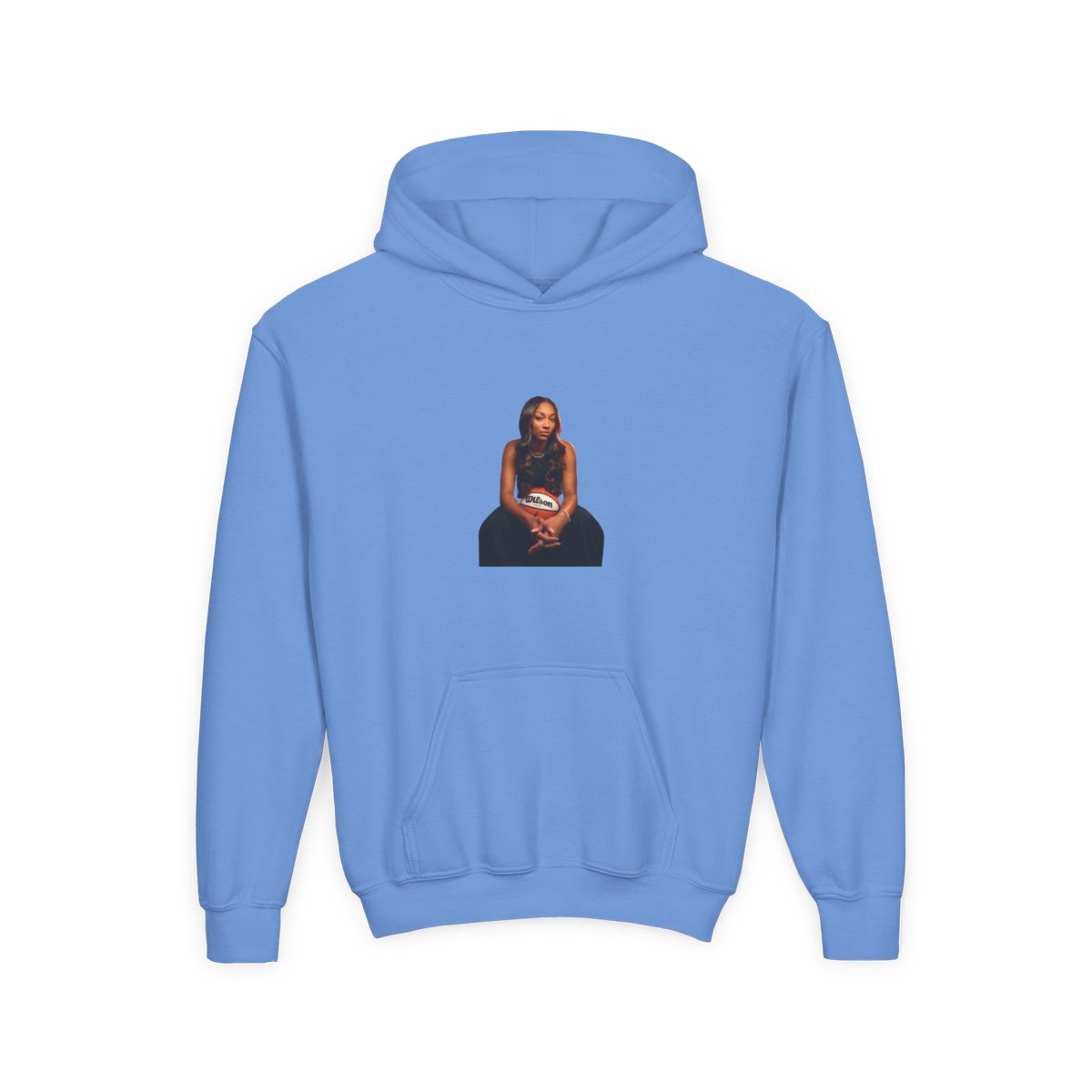 Angel Reese 2024 SI Power List Kids Hoodie - alternate angle 4, merchandise