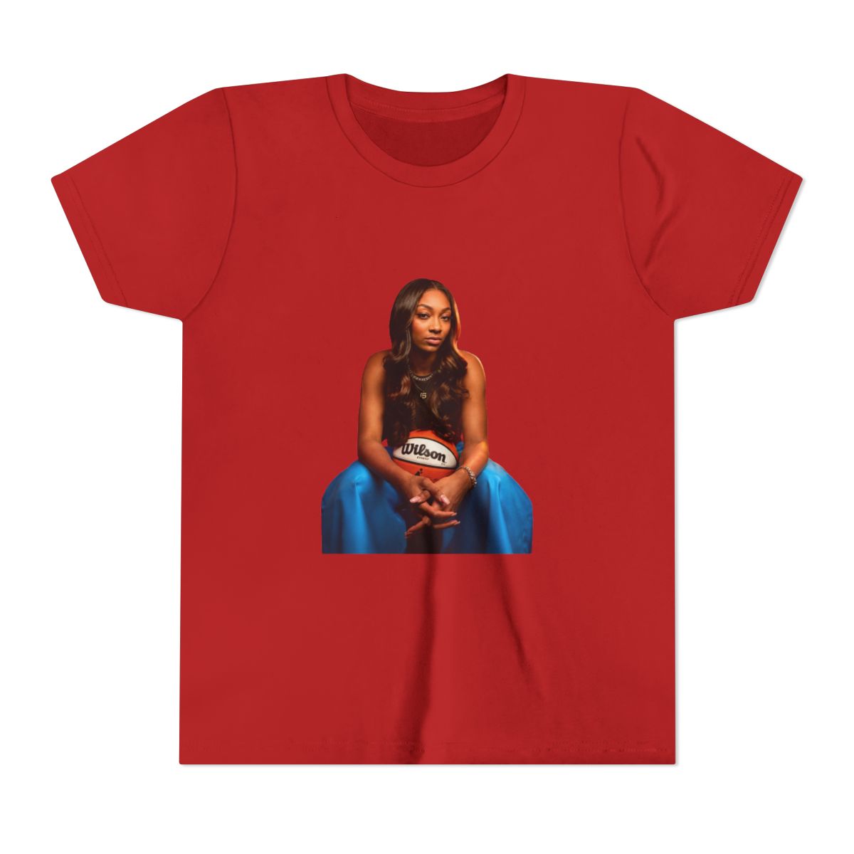 Angel Reese 2024 SI Power List Kids T Shirt - alternate angle 5, merchandise