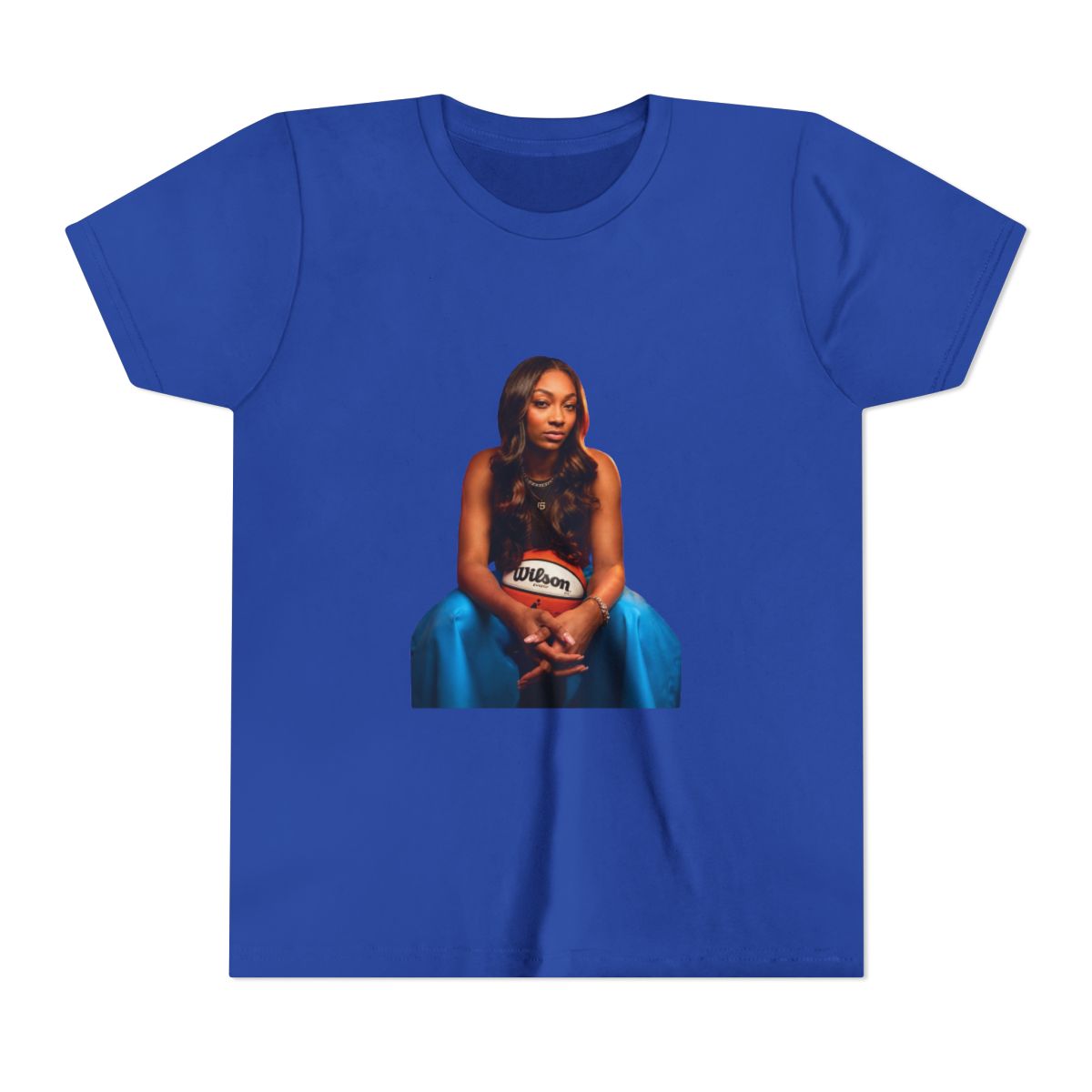 Angel Reese 2024 SI Power List Kids T Shirt - alternate angle 3, merchandise